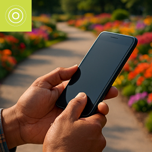 ADI-BLE App auf dem Smartphone